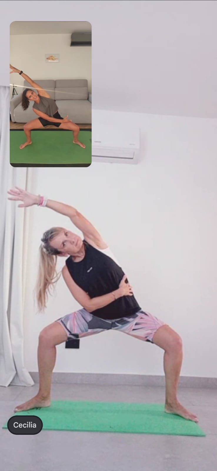 Entrenamiento con Agustina Casentini