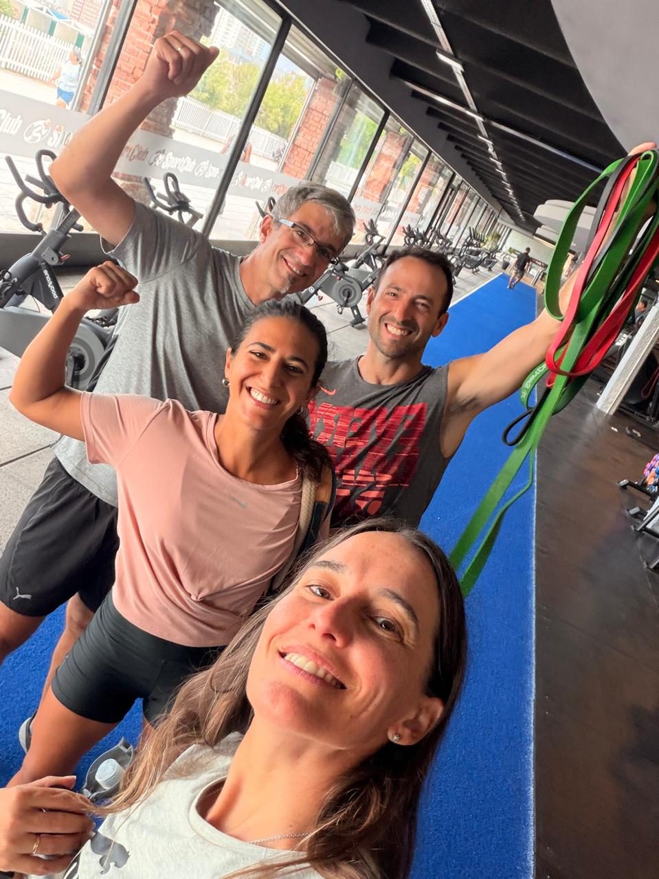 Entrenamiento con Agustina Casentini