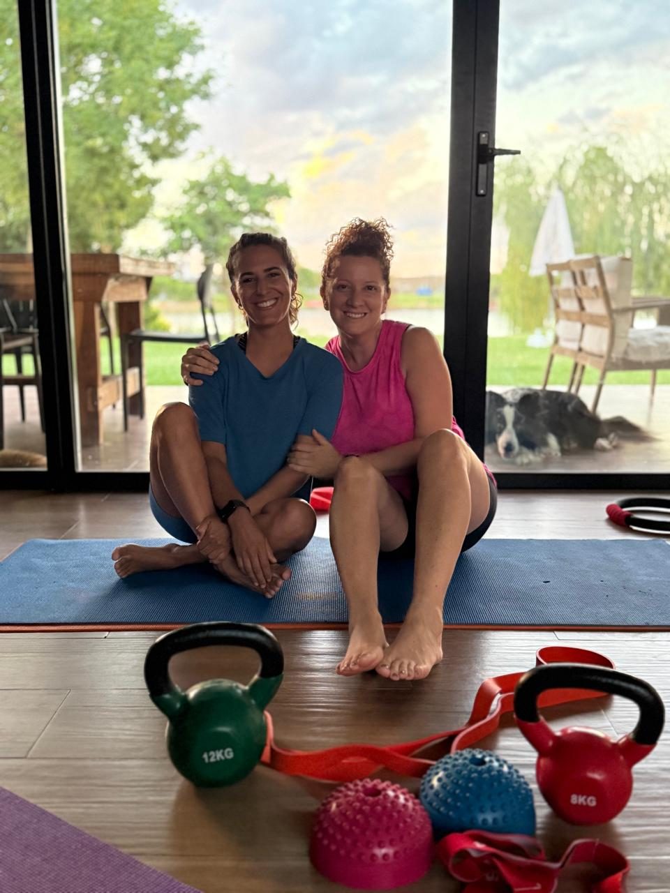 Entrenamiento con Agustina Casentini