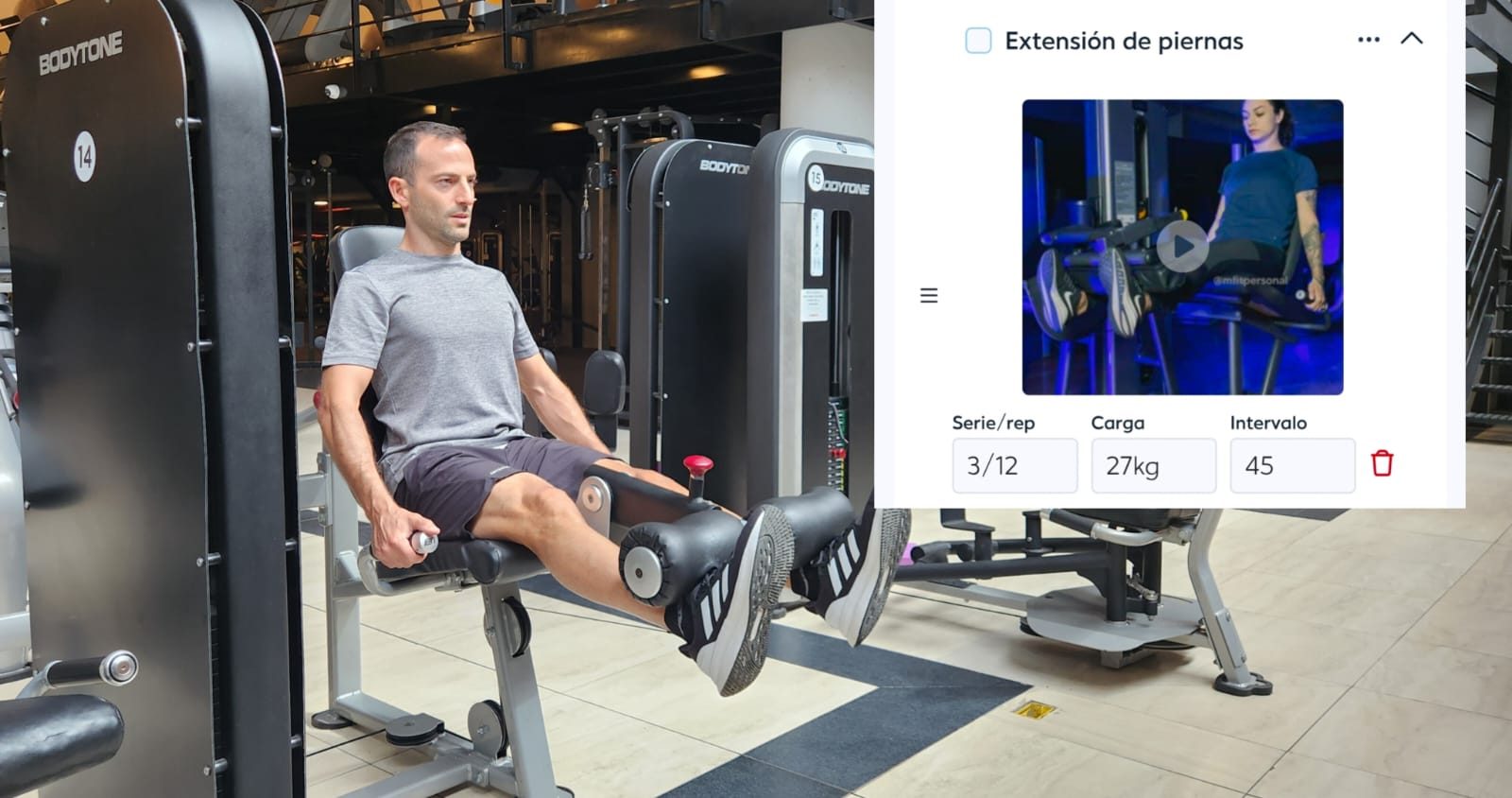 Plan de entrenamiento digital mensual personalizado